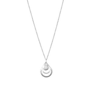 Praqia Jewellery Gyengéd ezüst nyaklánc Silver rain KO6515_BR030_45_RH