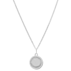 Praqia Jewellery Divatos ezüst nyaklánc KO5339_BR030_45 (lánc, medál)