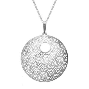 Praqia Jewellery Ezüst nyaklánc  Whirling KO1277V_CU050_45_RH (lánc, medál)