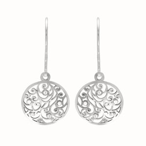 Praqia Jewellery Csillogó ezüst fülbevaló NA0861