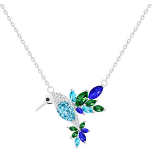 Preciosa Gyönyörű nyaklánc kolibri gyengéd gem 5290 70