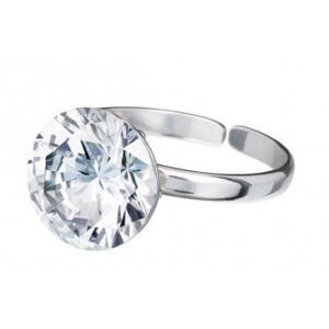 Preciosa Ezüst kristály gyűrű   Starry 5174 00