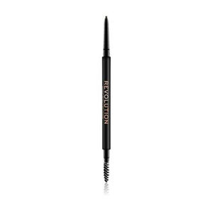 Revolution Professzionális szemöldökceruza ecsettel  (Precise Brow Pencil Medium Brown)