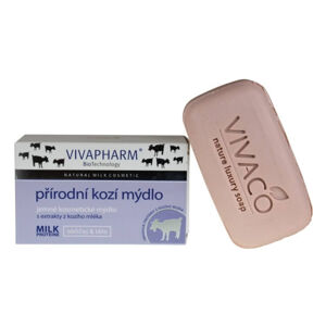 Vivapharm 100 g természetes kozmetikai szappan kecsketej kivonattal (szilárd)