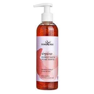 Soaphoria Természetes ShinyShamp folyékony sampon normál haj fényét (Szerves sampon normál / fénytelen hajra) 250 ml