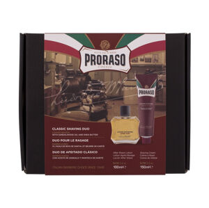 Proraso Borotválkozó ajándékcsomag Sandalwood Oil & Shea Butter