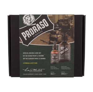 Proraso Szakállápoló ajándékcsomag Cypress & Vetyver