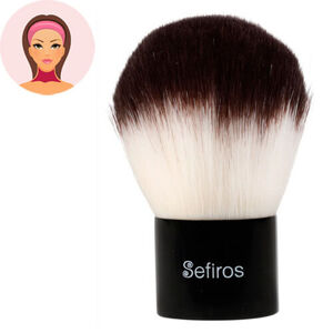 Sefiros Black & White kabuki púderecset testre (Kabuki Brush)