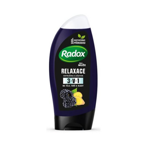 Radox Tusfürdő gél  Feel Wild 3 v 1 (Shower Gel & Shampoo) 250 ml