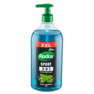 Radox Tusfürdő 3 az 1-ben  (Shower Gel & Shampoo) 750 ml