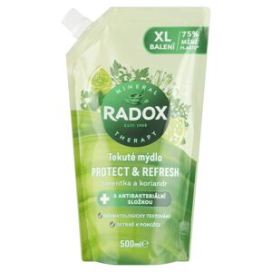 Radox Folyékony szappan antibakteriális összetevővel Protect & Refresh - utántöltő 500 ml