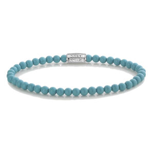 Rebel&Rose Gyöngy karkötő Endless Summer Turquoise RR-40089-S 16,5 cm - k