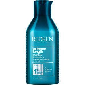 Redken Extreme Length (Shampoo with Biotin) sampon a hosszú és sérült haj erősítésére 300 ml - new packaging