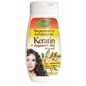 Bione Cosmetics Regeneráló kondicionáló Keratin + Arganový olej 260 ml pantenollal