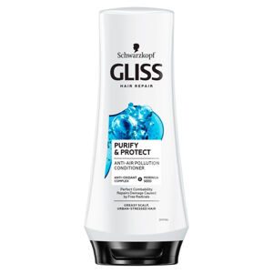 Gliss Kur Regeneráló balzsam zsíros hajra Purify & Protect  200 ml