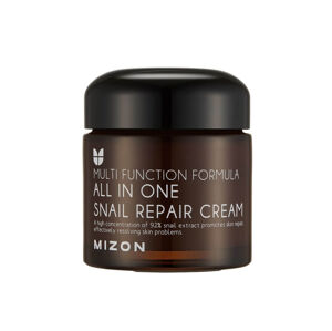Mizon Regeneráló bőrápoló krém csigaváladék szűrővel  (All In One Snail Herbal Essences Repair Cream) 75 ml