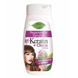Bione Cosmetics Regeneráló sampon Keratin + Kinin 260 ml