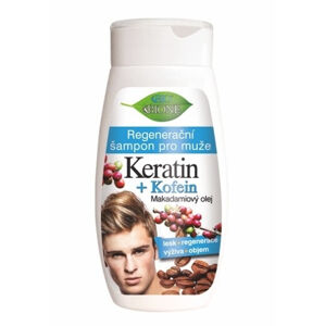 Bione Cosmetics Regeneráló sampon férfiaknak Keratin + Kofein 260 ml