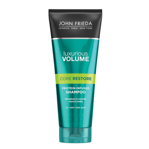 John Frieda Dúsító hatású, regeneráló sampon (Volume Core Restore) 250 ml