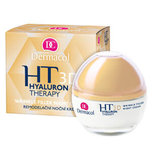 Dermacol Megújító éjszakai krém (Hyaluron Therapy 3D Wrinkle Filler Night Cream)  50 ml
