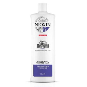 Nioxin Bőr revitalizáló normál és vastag természetes, és kémiailag kezelt System 6 hajra (Conditioner System 6 ) 300 ml
