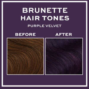 Revolution Haircare Festék barna hajra Tones For Brunettes 150 ml Purple Velvet