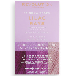 Revolution Haircare Hajtonizáló cseppek Rainbow Drops 30 ml Lilac Rays