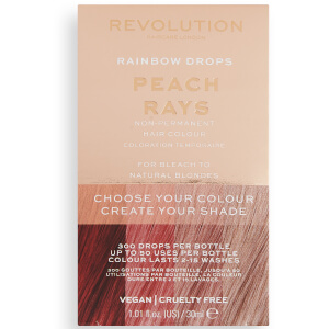 Revolution Haircare Hajtonizáló cseppek Rainbow Drops 30 ml Peach Rays