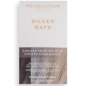 Revolution Haircare Hajtonizáló cseppek Rainbow Drops 30 ml Silver Rays