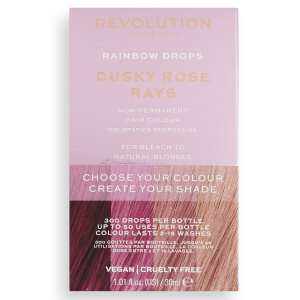 Revolution Haircare Hajtonizáló cseppek Rainbow Drops 30 ml Dusky Rose Rays