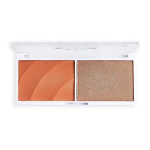 Revolution Bőrvilágosító paletta Relove Colour Play Duo (Palette) 5,8 g Queen