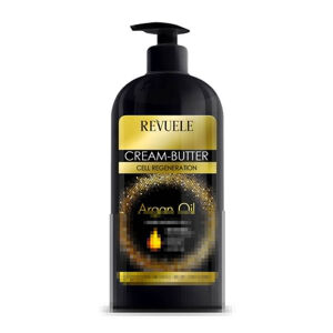 Revuele Krémes testvaj kézre és testre argánolajjal 5 v 1 Argan & Tsubaki Oils (Cream-Butter Hand and Body 5 in 1) 400 ml