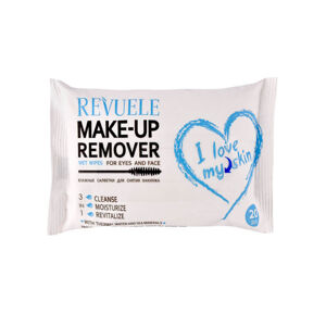 Revuele Sminklemosó kendő arcra és szemre  I Love My Skin (Wet Wipes) 20 db