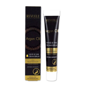 Revuele Regeneratív kéz és körömápoló krém argánolajjal Argan & Tsubaki Oils(Hand & Nail Cream-Serum) 50 ml