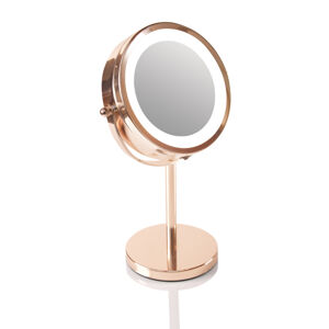 Rio-Beauty Kétoldalas kozmetikai tükör  (Rose Gold Mirror)