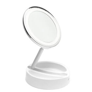 Rio-Beauty Nagyító összecsukható kozmetikai tükör (5x Magnifying Folding Mirror)