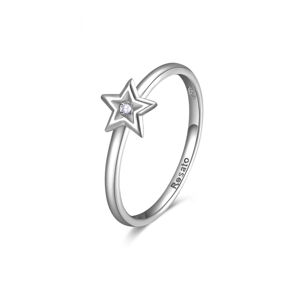 Rosato Bájos ezüst gyűrű csillaggal  Allegra RZA027 56 mm