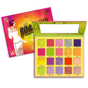 RUDE® Cosmetics Szemhéjfesték paletta 20 árnyalattal The Roaring 20`s Neons (Eyeshadow Palette) 30 g
