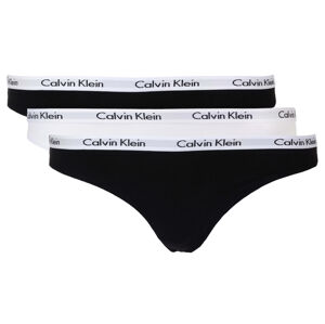 Calvin Klein 3 PACK - női tanga alsó QD3587E-WZB M