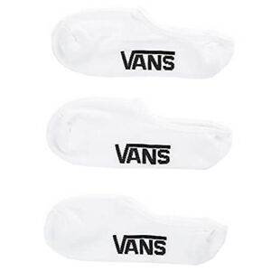 VANS 3 PACK - bokazokni Classic Super No Show  White 42,5-47