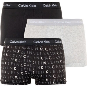 Calvin Klein 3 PACK - férfi boxeralsó U2664G-YKS L