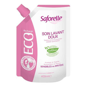 Saforelle Eco pack 400 ml gyengéd mosógél (utántöltő csomagolás)