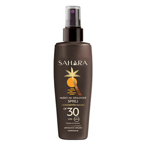 Sahara Napvédő krém spray-ben kókuszolajjal OF 30 150 ml