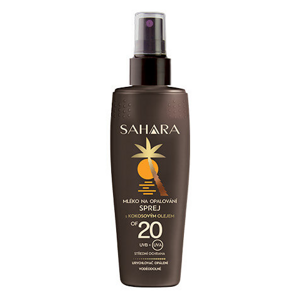Sahara Napvédő krém spray-ben kókuszolajjal  OF 20 150 ml
