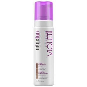 Minetan Önbarnító hab sötét barnító Violet (Super Dark 1 Hour Express Tan) 200 ml