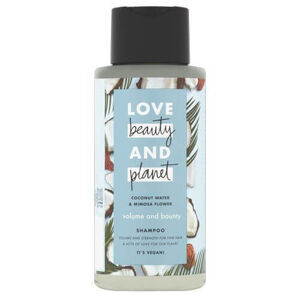 Love Beauty and Planet Sampon vékonyszálú hajra kókuszdió-vízzel és mimoza virágokkal             (Volume and Bounty Shampoo) 400 ml