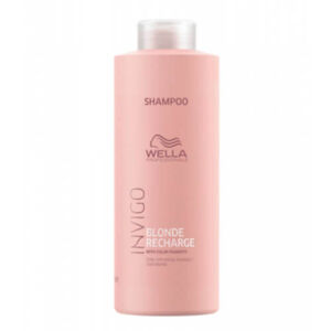 Wella Professionals Sampon szőke hajra Invigo Blonde Recharge (Color Refreshing Shampoo) 1000 ml