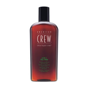 American Crew (Shampoo, Conditioner & Body Wash) 3 az 1-ben teafasampon 450 ml