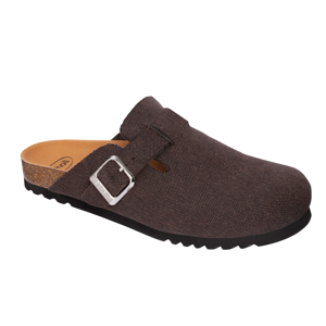 Scholl Egészségügyi papucs -  GREENY DAKOTA Dk Brown 42