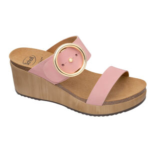 Scholl Egészségügyi papucs - MALIBU` WEDGE Nub-W - Pale Pink 41